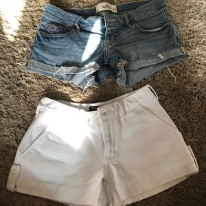 2 pairs of juniors shorts